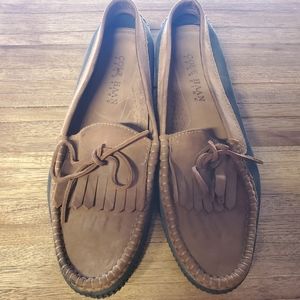 Men's Cole Haan Sporting Kiltie Driving Moccasin Size 12 Brown Black 09004